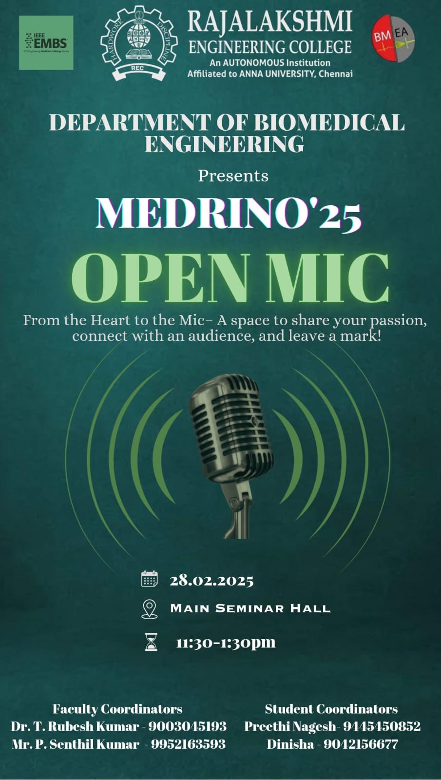 Poster for Open Mic